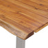 Rustika Rowe -  3 Piece Dining Set Solid Acacia Wood Brown
